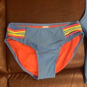 Girls, two piece swimsuit set large 10 to 12